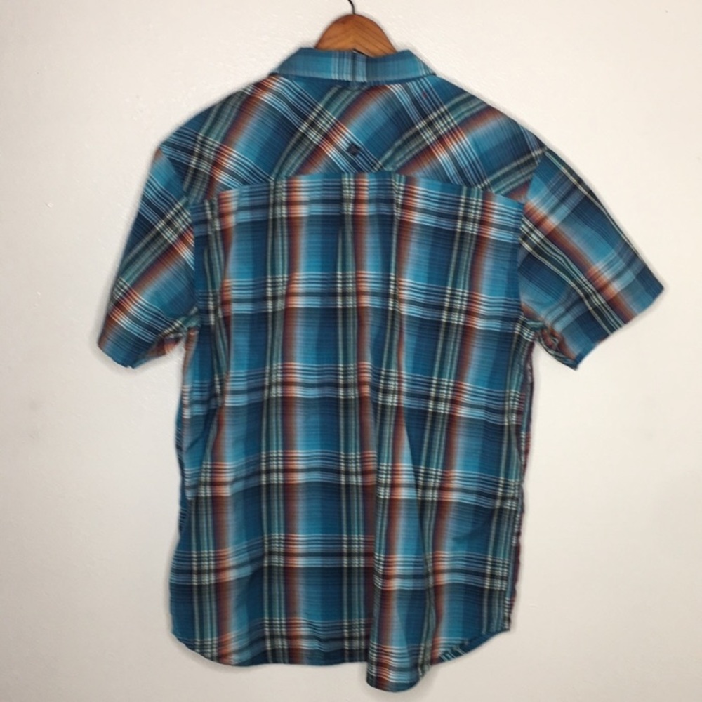 Men’s Prana Striped Button Down Shirt SzXL